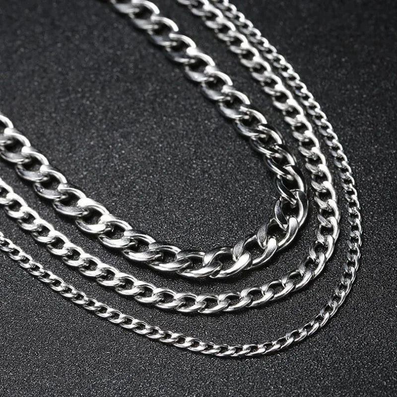 Stainless Steel Chain Necklace for Men